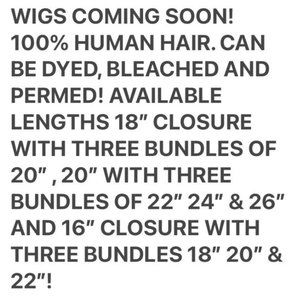 Human Hair wigs